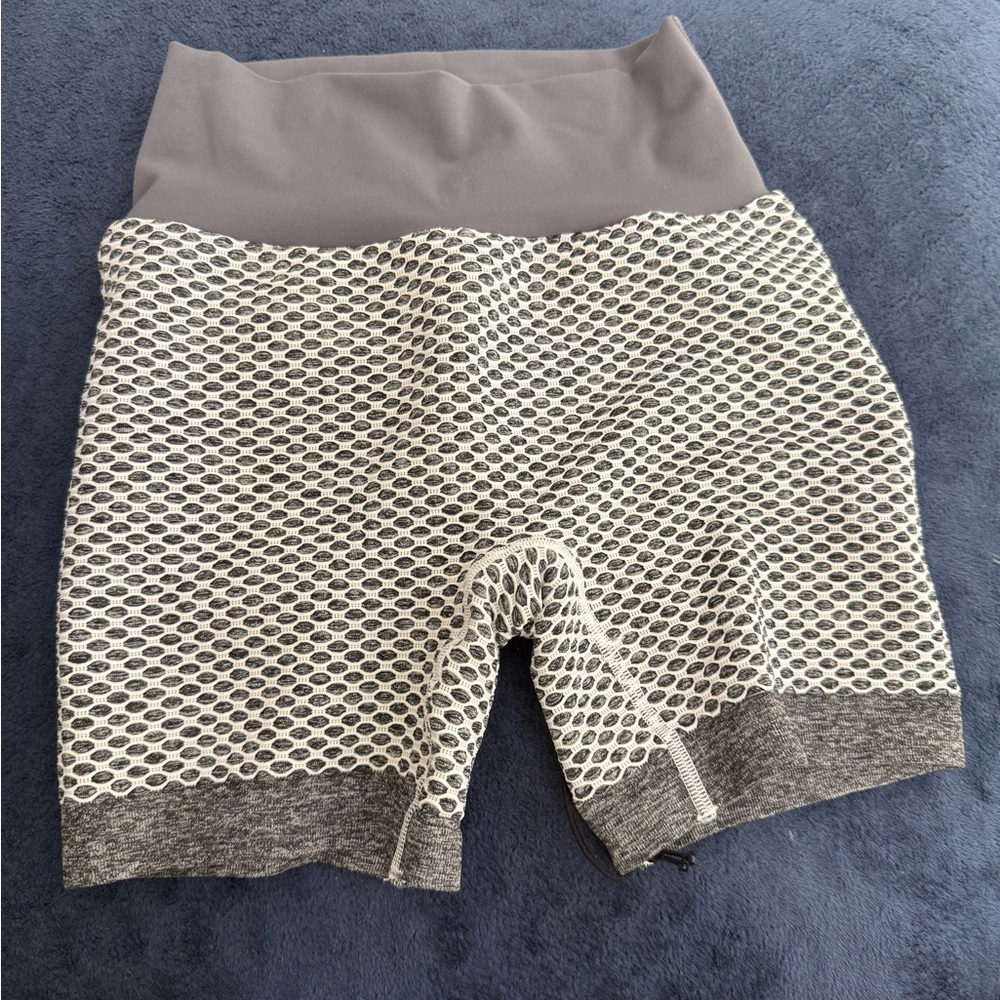 Ryderwear Gray and White Bike Shorts